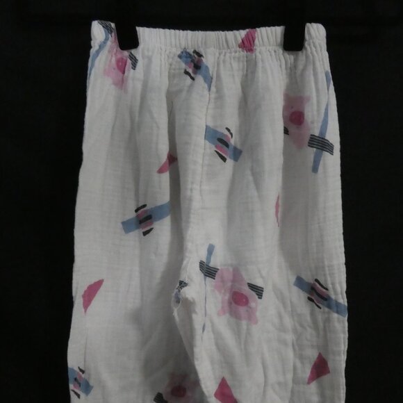 Unbranded | medium | Geometric & Pink Pig Patterned Lounge / Pajama Pants - Picture 13 of 16